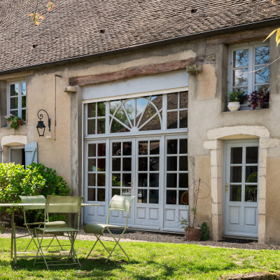 Sonderloesung Fenster Tuer fuer alten Stall